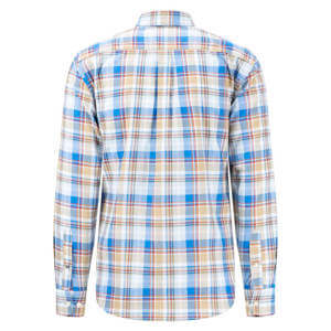 Fynch Hatton Linear Patterned Long-Sleeved Shirt